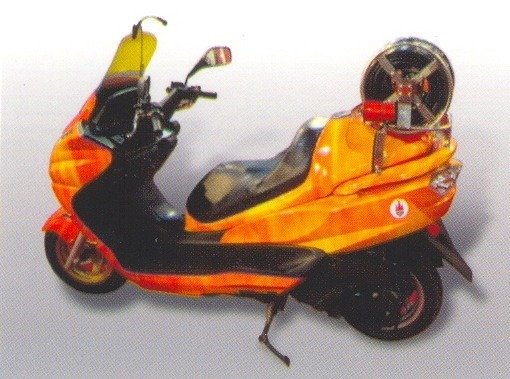 Пожарный мотоцикл SFFECO (ОАЭ).